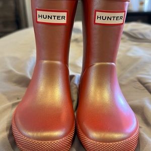 Hunter rain boots